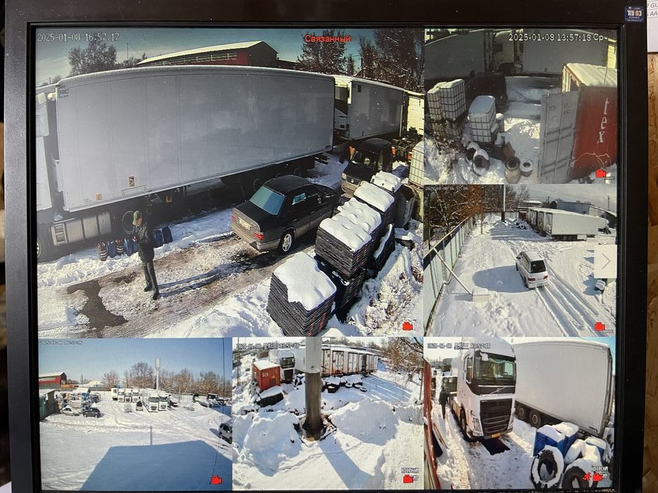 Установка видеонаблюдения