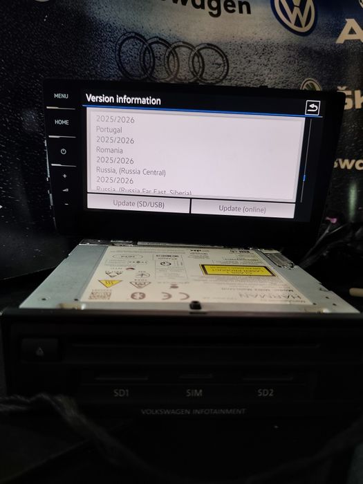 Navigație MIB2.5 Volkswagen 9.2" Passat B8, Tiguan, Golf 7, Arteon – 3