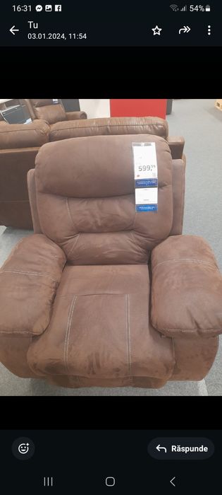 Vand canapea si fotoliu Sessel