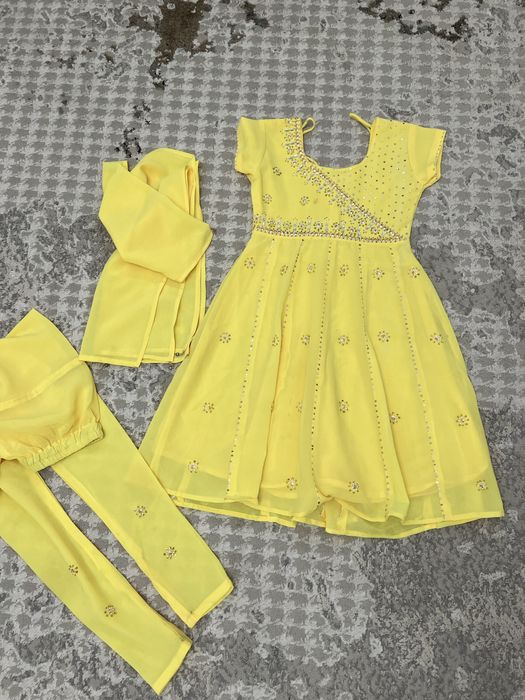 Индийское детское платье