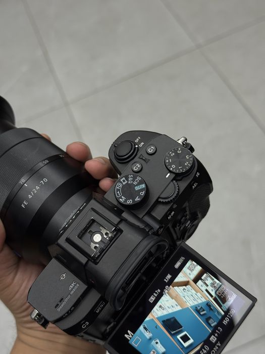 Sony A7 III 4K 24-70mm F4 OSS Zeiss FullFrame kamera | Iphone