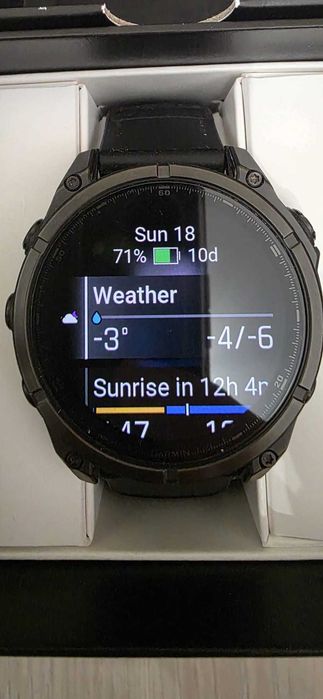 Garmin Fenix 8 47mm Amoled Sapphire, impecabil