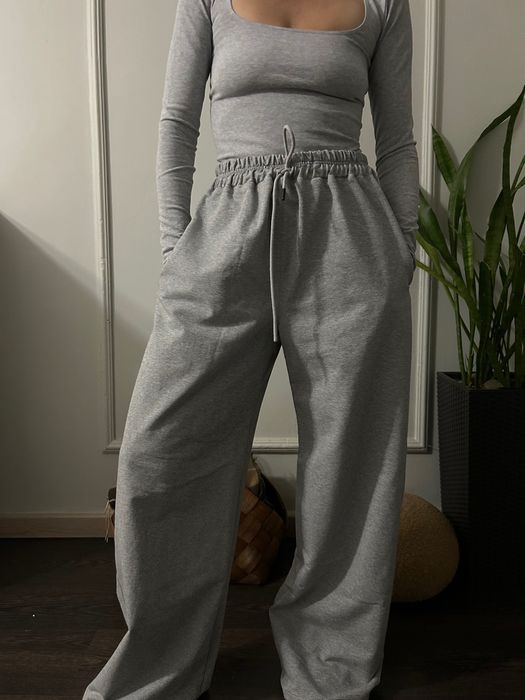 Спортивные штаны хлопок с лонгом Zara