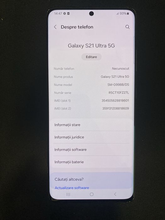 Samsung Galaxy S21 Ultra 5G 128GB ID-dlw393