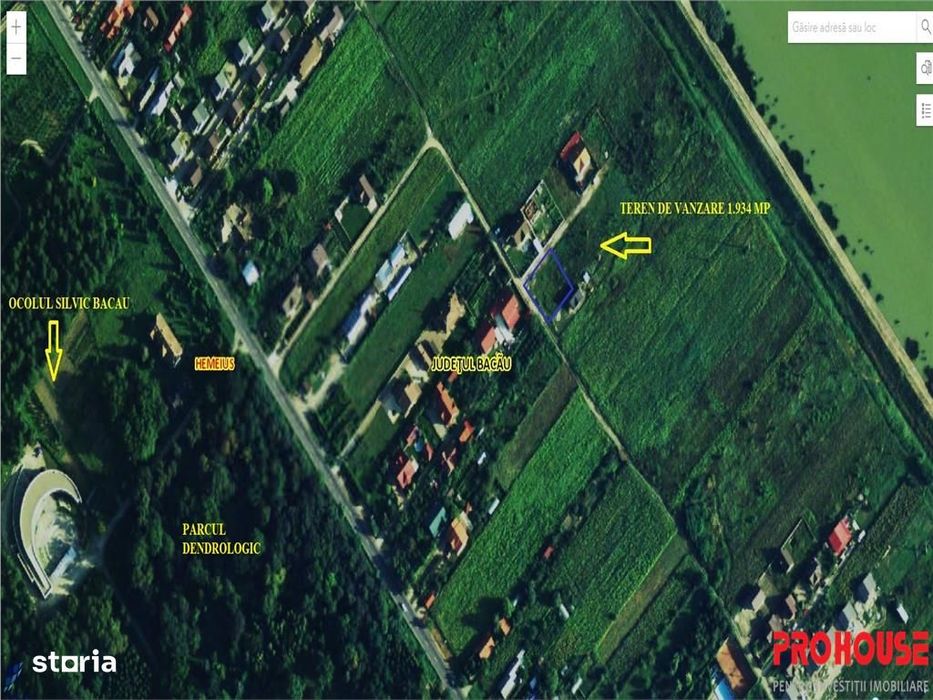 Zona Parcul Dendrologic - Hemeiusi 1.934 mp