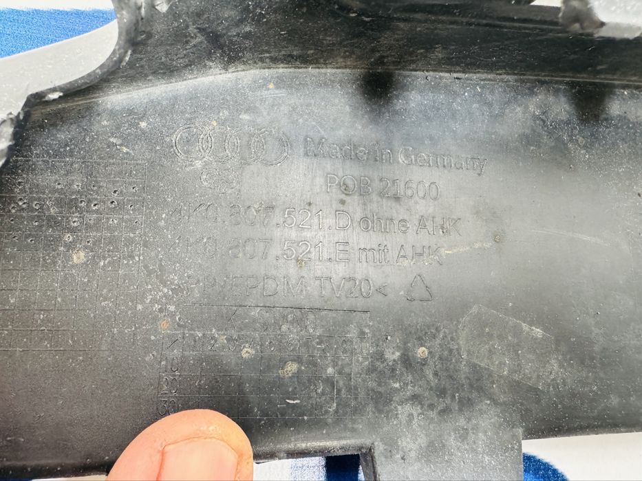 Spoiler inferior bara spate Audi A6 4K dupa 2019 cod 4K0807521