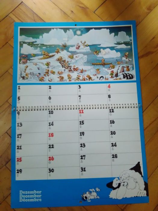 Стар Немски календар 1977г.