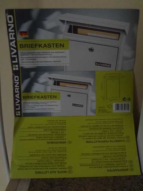 Чисто нова пощенска кутия от Германия
