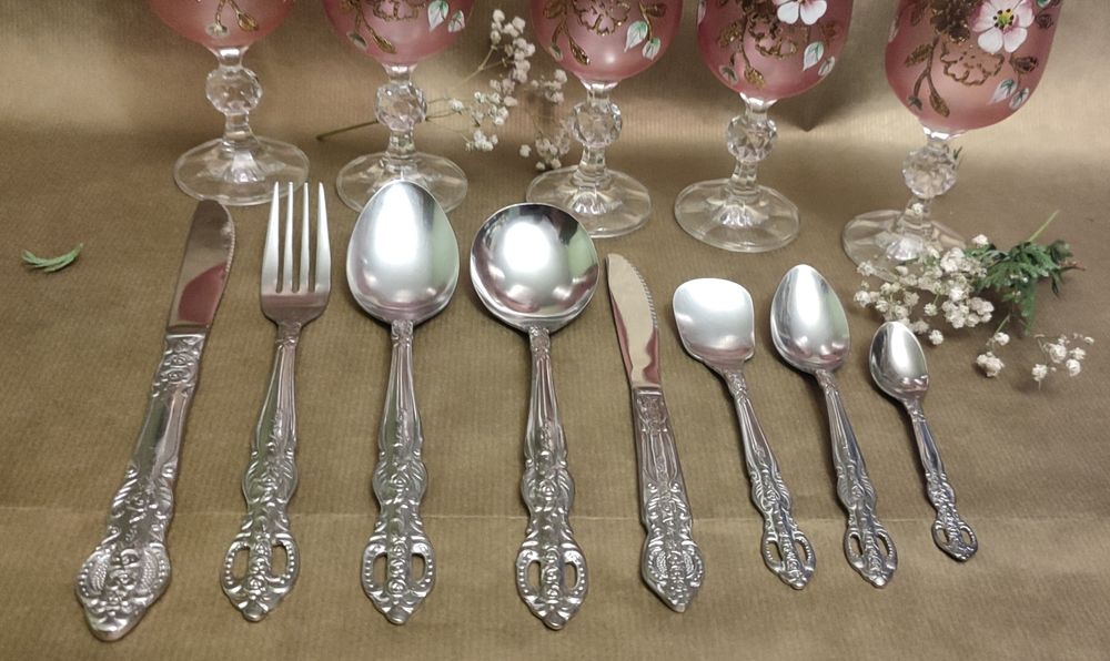 Старинни немски прибори за хранене