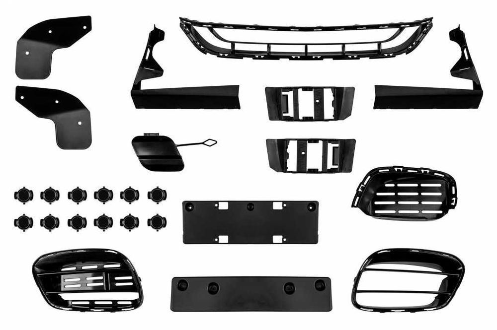Pachet Kit Mercedes W222 S-Class cu faruri Facelift 2013-2017 S63 AMG Design