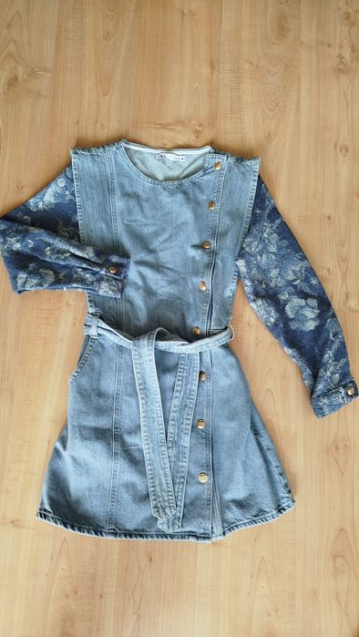 Рокля Babylon, тренч Zara XS