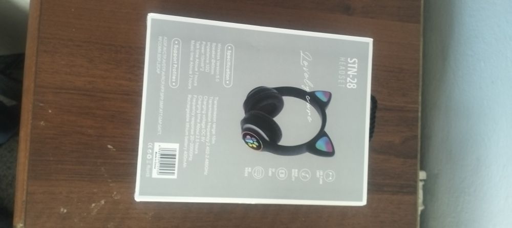 Продам наушники  с кашачеми ушками