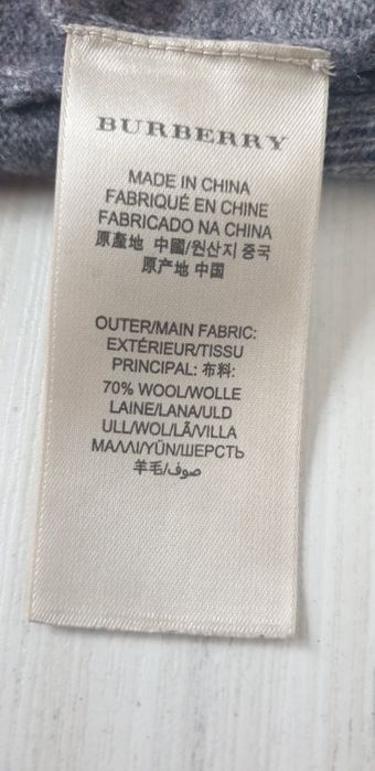 Burberry Brit  Wool / Cashmere Knit - M НОВО! ОРИГИНАЛ! Дамски Пуловер