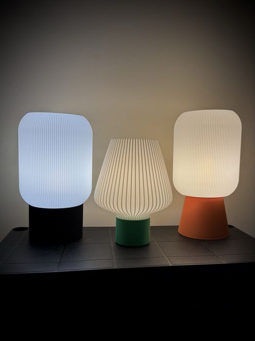 Настолна лампа „Ribbed Minimal“