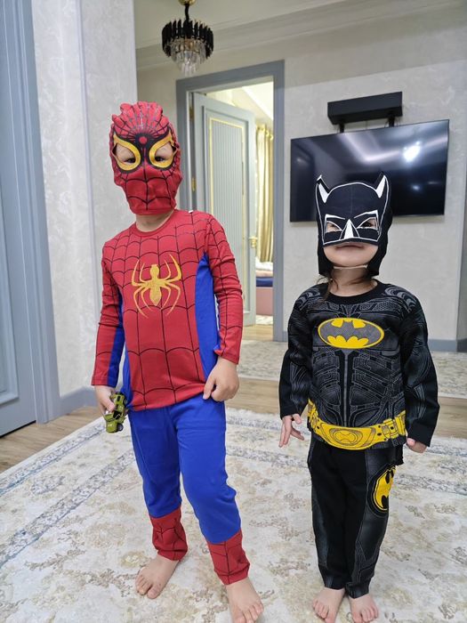 Костюмы супергероев новые.