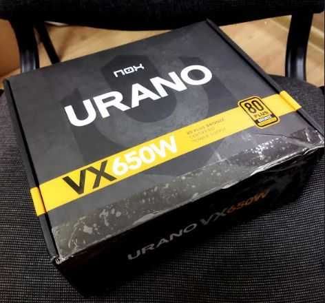 Захранващ блок Nox Uranus VX 650W Bronze Edition Black Orange Drive