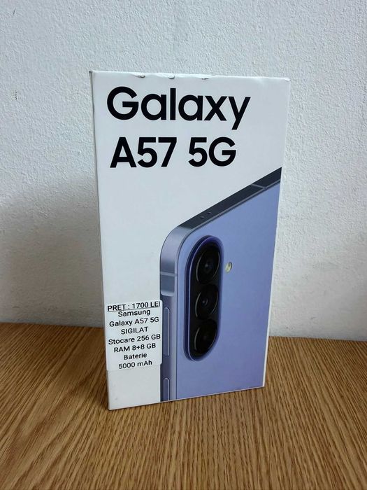 Samsung Galaxy A57 5G - 256 GB SIGILAT - MMC Mobile Amanet