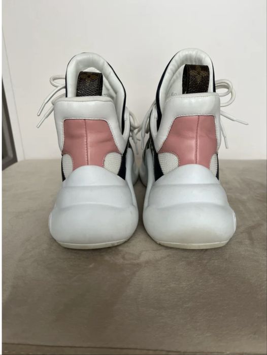 LOUIS VUITTON Archlight leather trainers