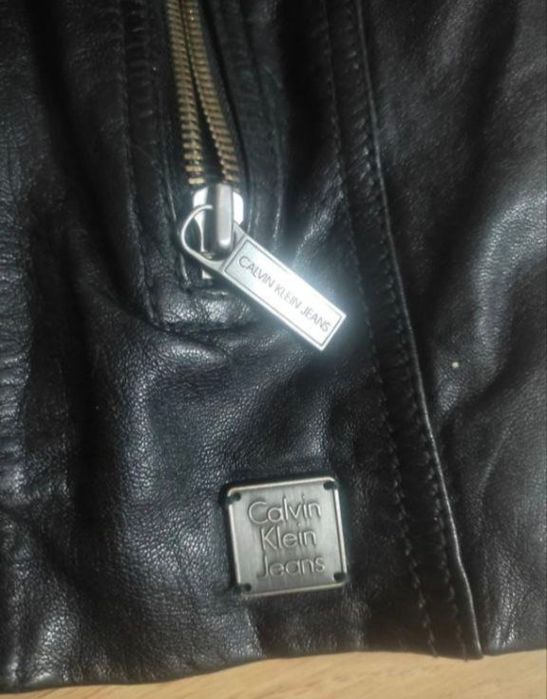 Куртка кожаная Calvin Klein