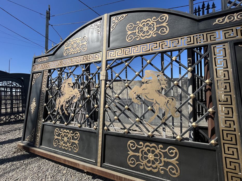 Ворота калитки какпа ковка