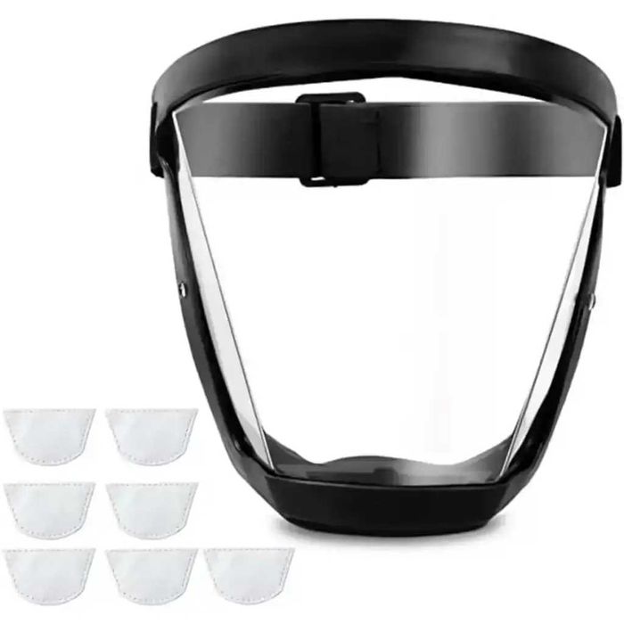 MASCA de PROTECTIE fata viziera bicicleta vopsitorie motocoasa stropit