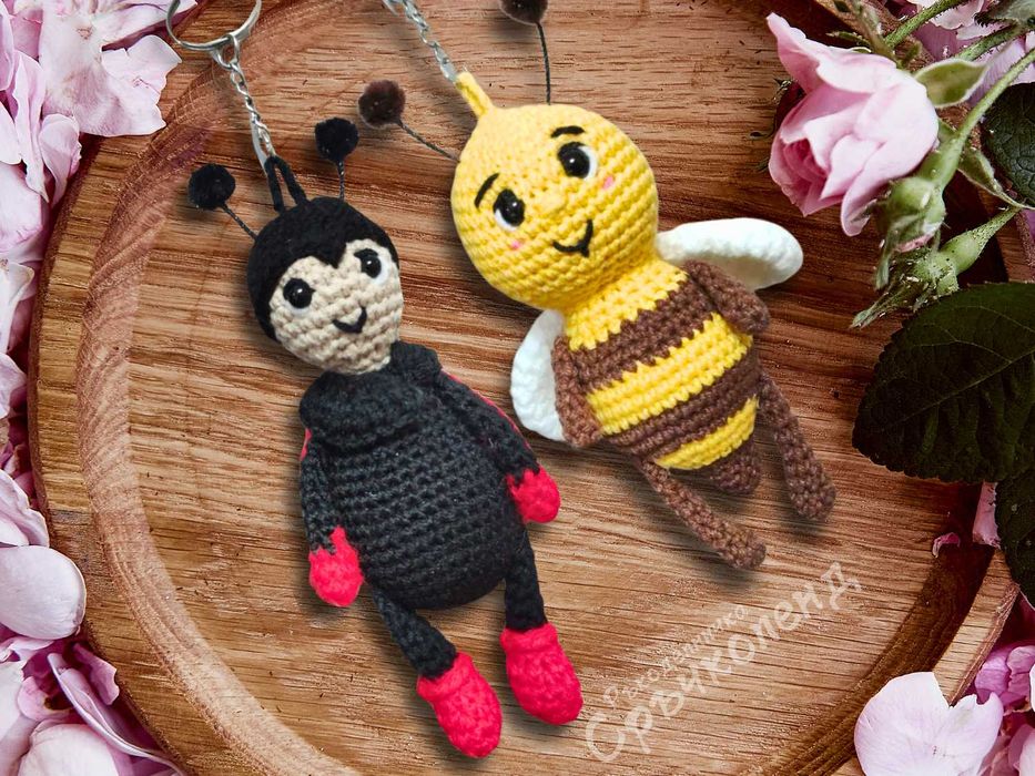 Ключодържател Ръчна Изработка Плетен Забавен Подарък