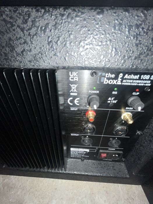 Subwoofer t.box activ