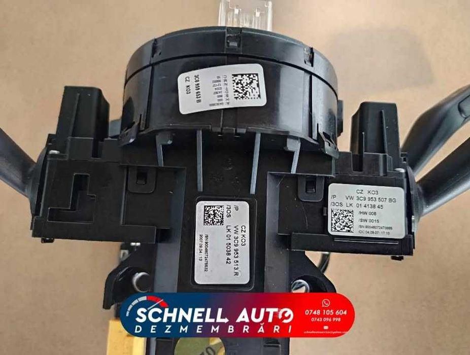 Ansamblu manete cu spirala volan AUDI A6 C6 4F0953549D