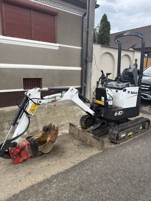 Miniexcavator, Bobcat E 10 z, microexcavator  cu powertilt din 2024