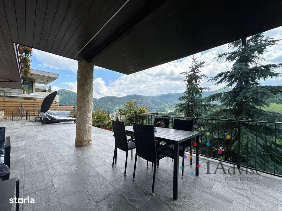 Apartament exclusiv cu terasă de 135 mp și panoramă spectaculoasă cătr