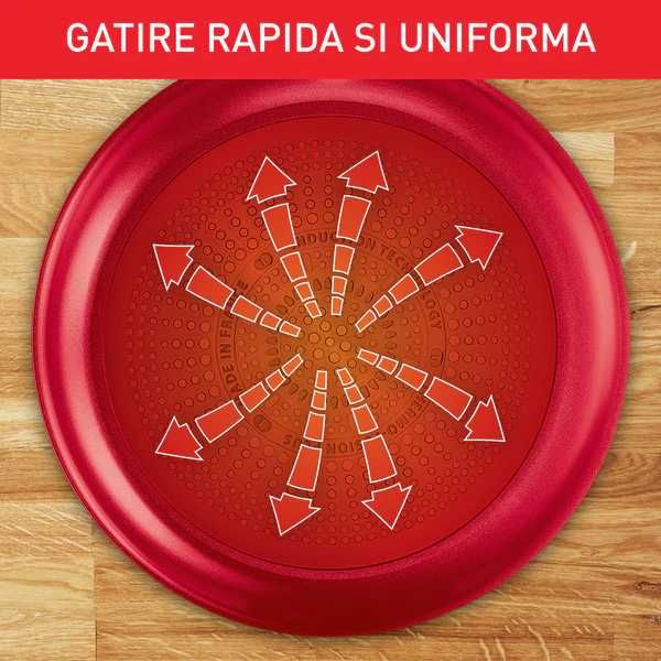 Oala TEFAL Daily Expert 24 cm 4.7 litri Rosu in cutie sigilata noua