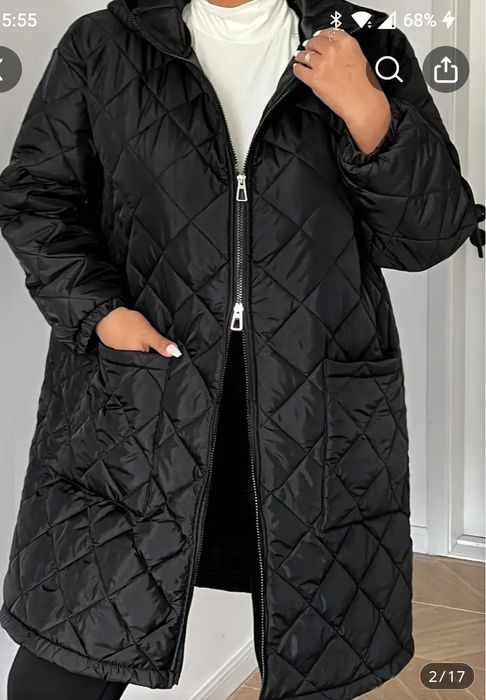 Vand geaca de iarna cu doua fermoare