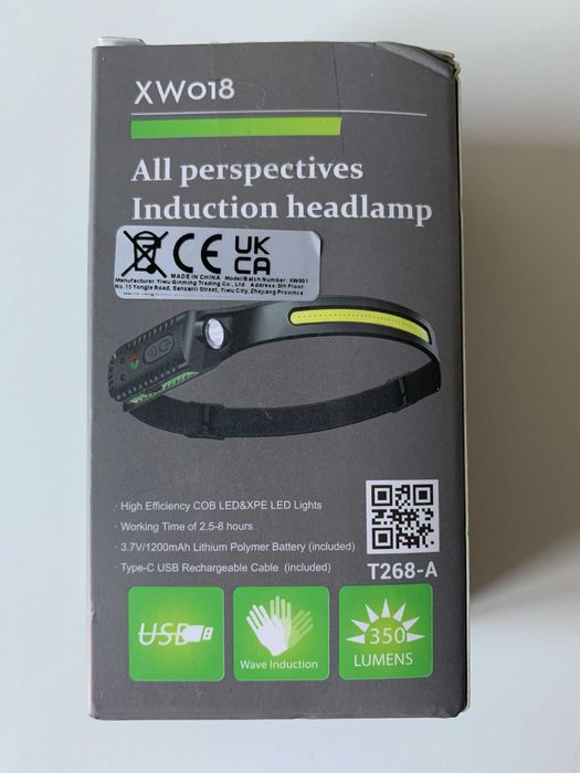 Lanterna de cap noua cu banda de LED-uri