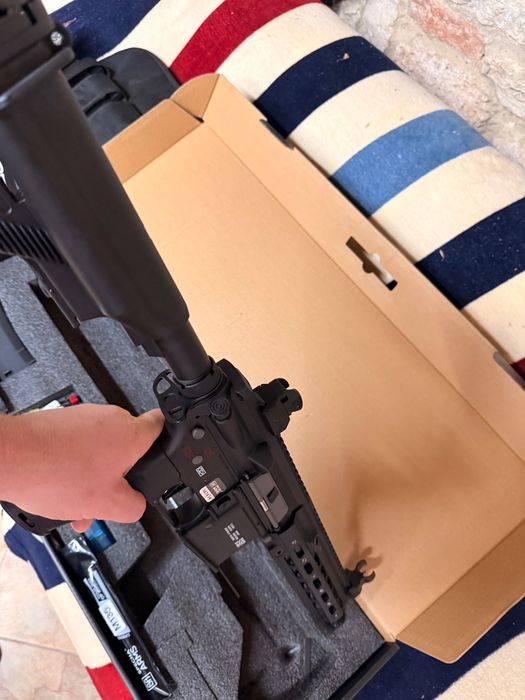 airsoft ЧИСТО НОВА -Specna Arms SA-PH24 PRIME™ BLDC™ Aster II ETU airsoft Carbine Black