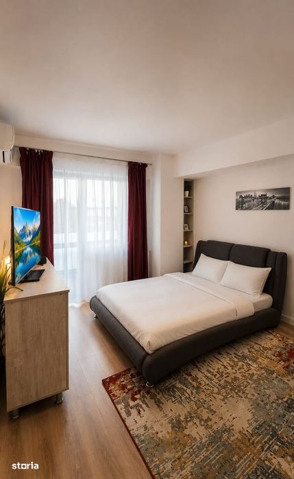Apartament cu o camera, decomandat, etaj 2, 45mp, 430 euro