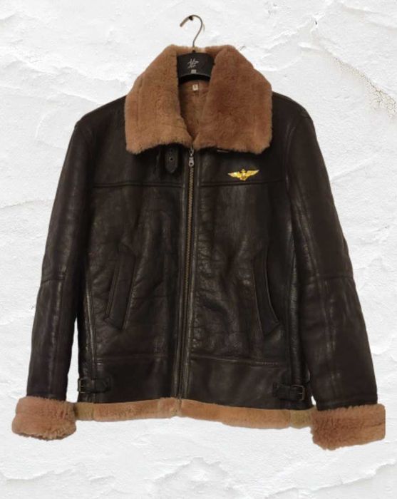 Jachetä Aviator Bomber originalä America, piele naturalä