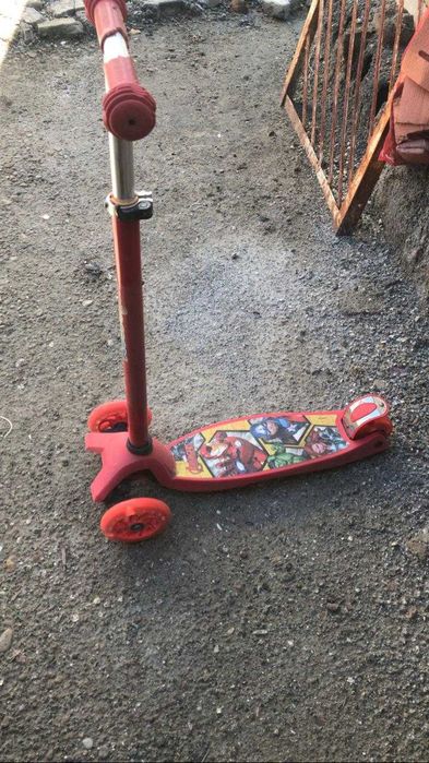 Самокат детский с героями