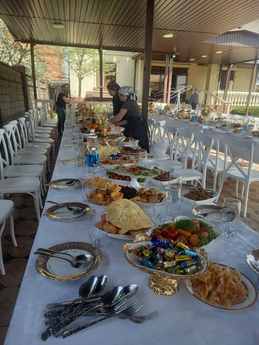 Прокат, аренда столов и стульев, посуда