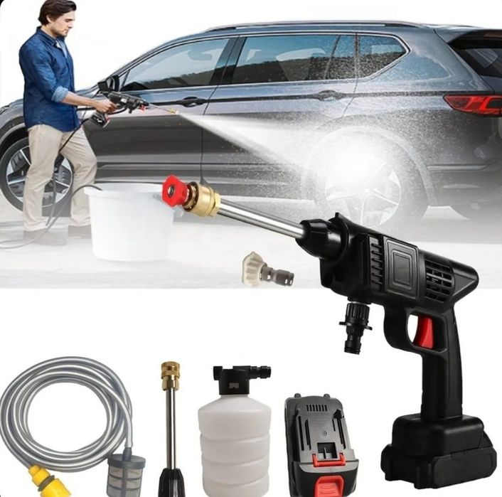 Aparat de spalat cu  Presiune Puternic 20 Bari cu 2 Acumulatori 8L/min