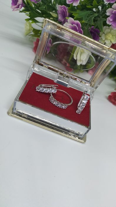 Комплект. Серебро 925 пробы.