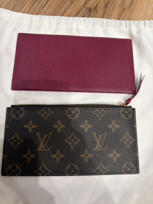 Оригинален комплект Louis Vuitton Félicie Inserts (Кардхолдър + Несесер)
