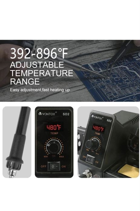 Stație de lipit V VONTOX 60W