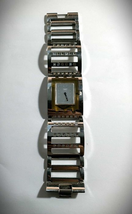 Ceas damă Swatch tip brățară, vintage