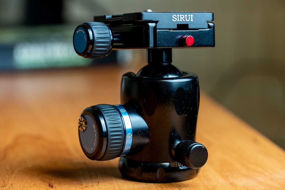 Ябълковидна глава Sirui K-10X