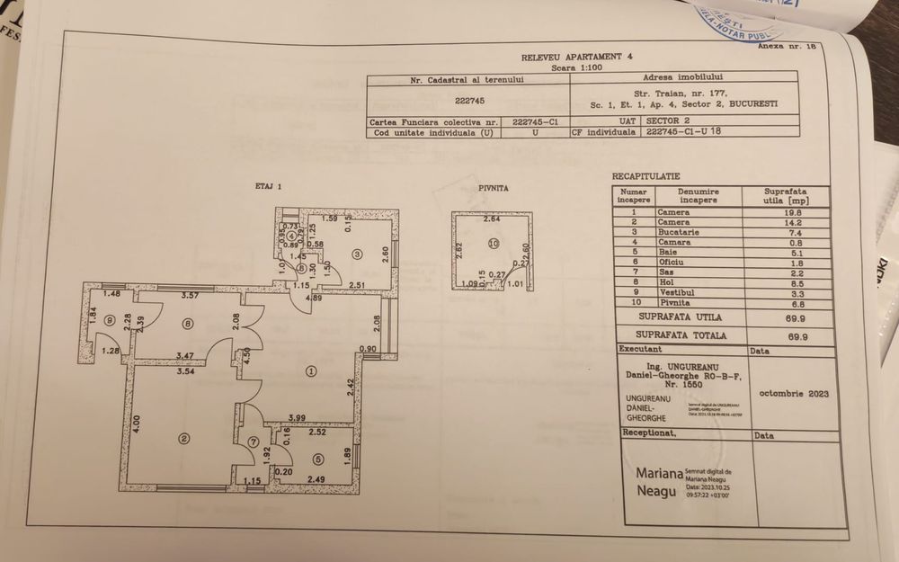 3 camere - Foisorul de Foc — fotografia 3