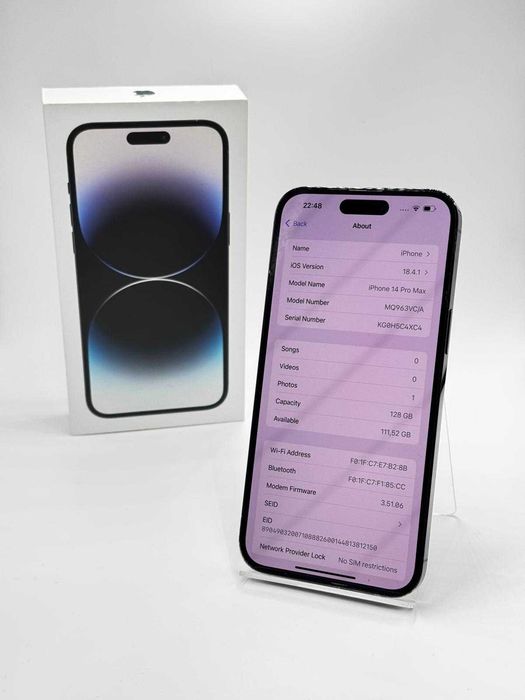 Iphone 14 Pro Max / 128 GB 80% Baterie / Factura / Garantie #50356