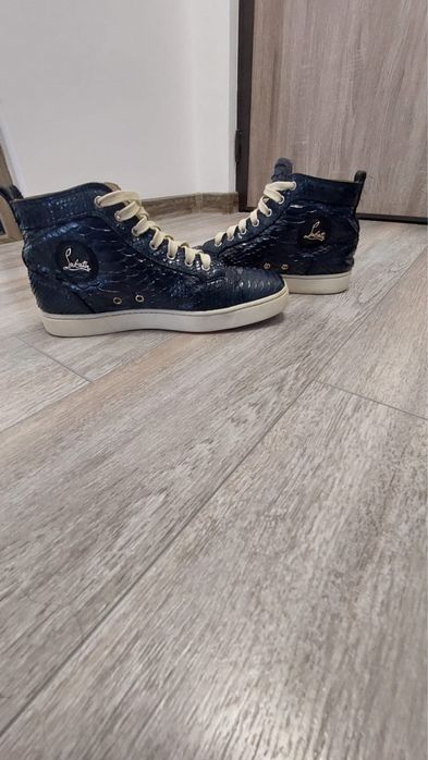 OCAZIE! Christian Louboutin Snake  Originale - Ghete / Incaltaminte