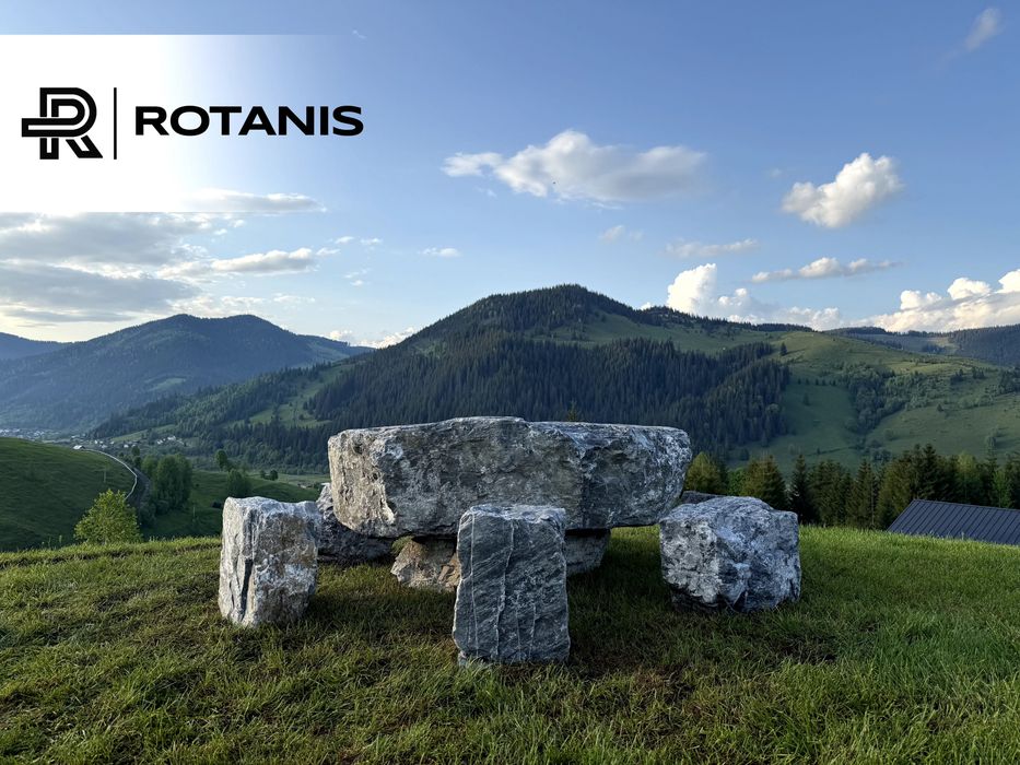 Masa de piatra / Produs unicat / Bolovani grădină