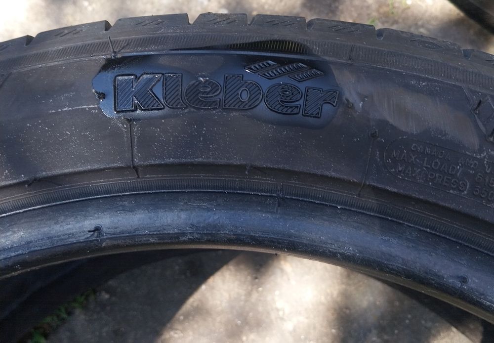 Продавам комплект 4 броя Летни гуми  225 45 R17 марка Kleber Dot 0423 6mm