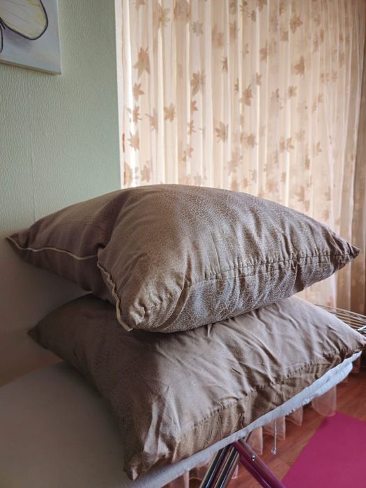 Подушки 60×60, гусиный пух, перо